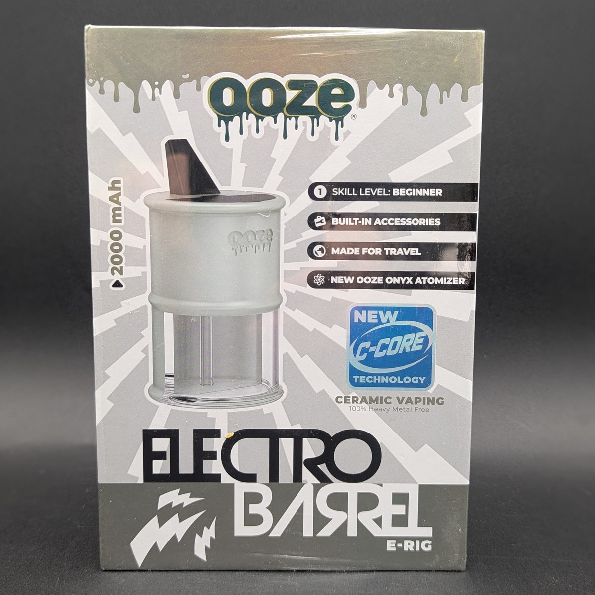Ooze Electro Barrel Electric Dab Rig | 2000mAh-Avernic Smoke Shop