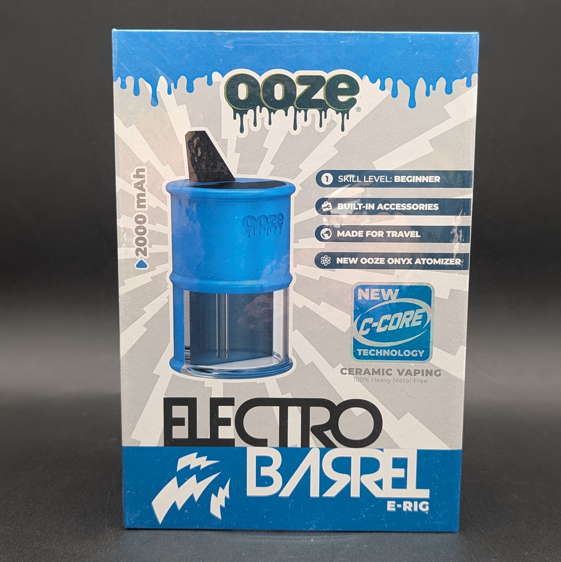 Ooze Electro Barrel Electric Dab Rig | 2000mAh-Avernic Smoke Shop