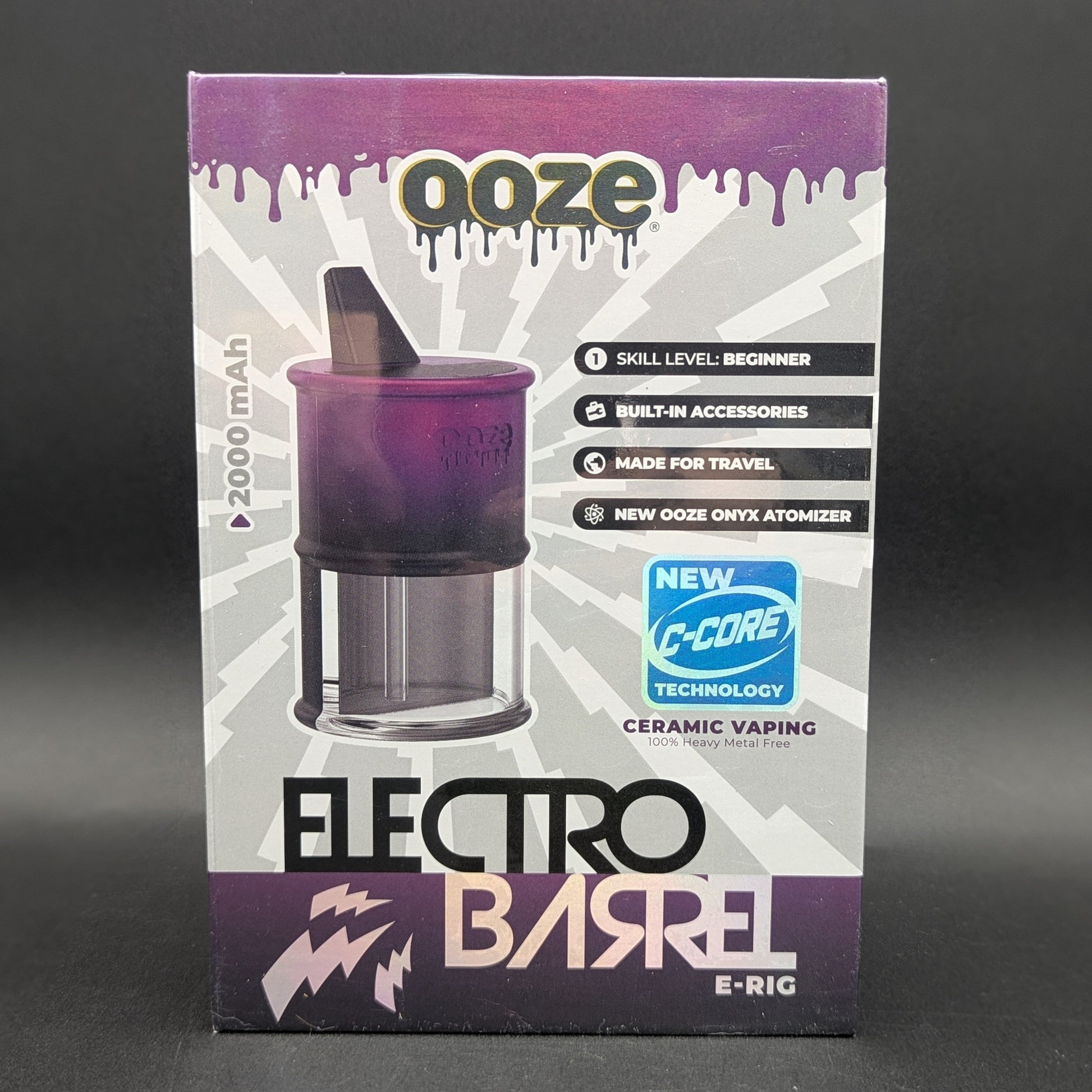 Ooze Electro Barrel Electric Dab Rig | 2000mAh-Avernic Smoke Shop