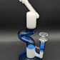 Phoenix 10" Bi-Color Kinked Bent Neck Tube-Avernic Smoke Shop