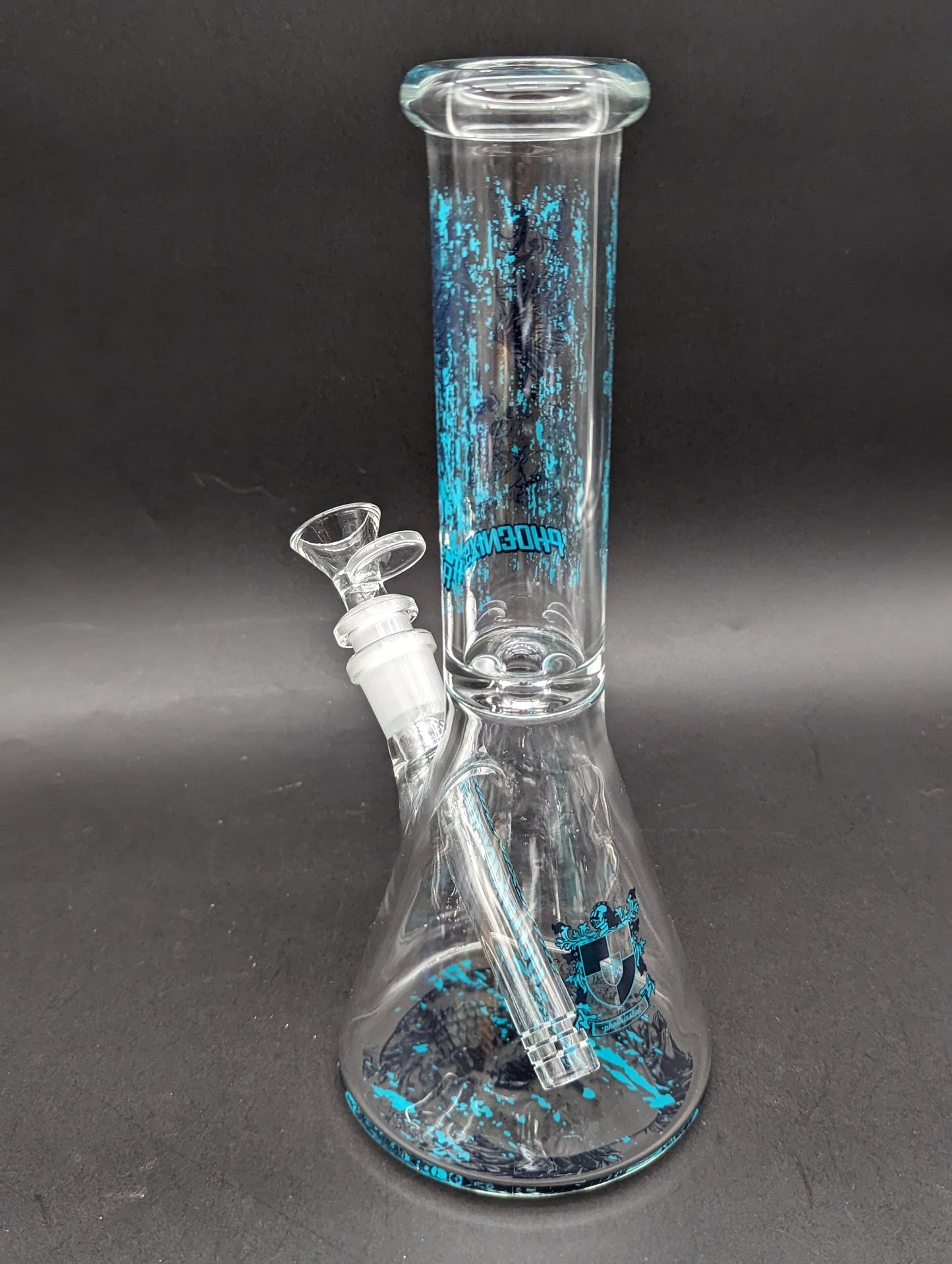 Phoenix 10" Wing Skull Beaker Bong