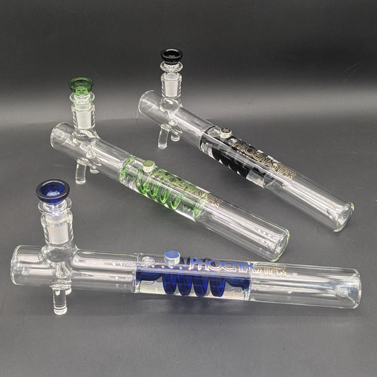 Phoenix 12" XL Glycerin Coil Steamroller Pipe-Avernic Smoke Shop