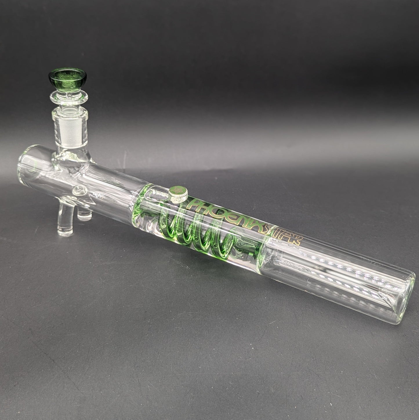 Phoenix 12" XL Glycerin Coil Steamroller Pipe-Avernic Smoke Shop
