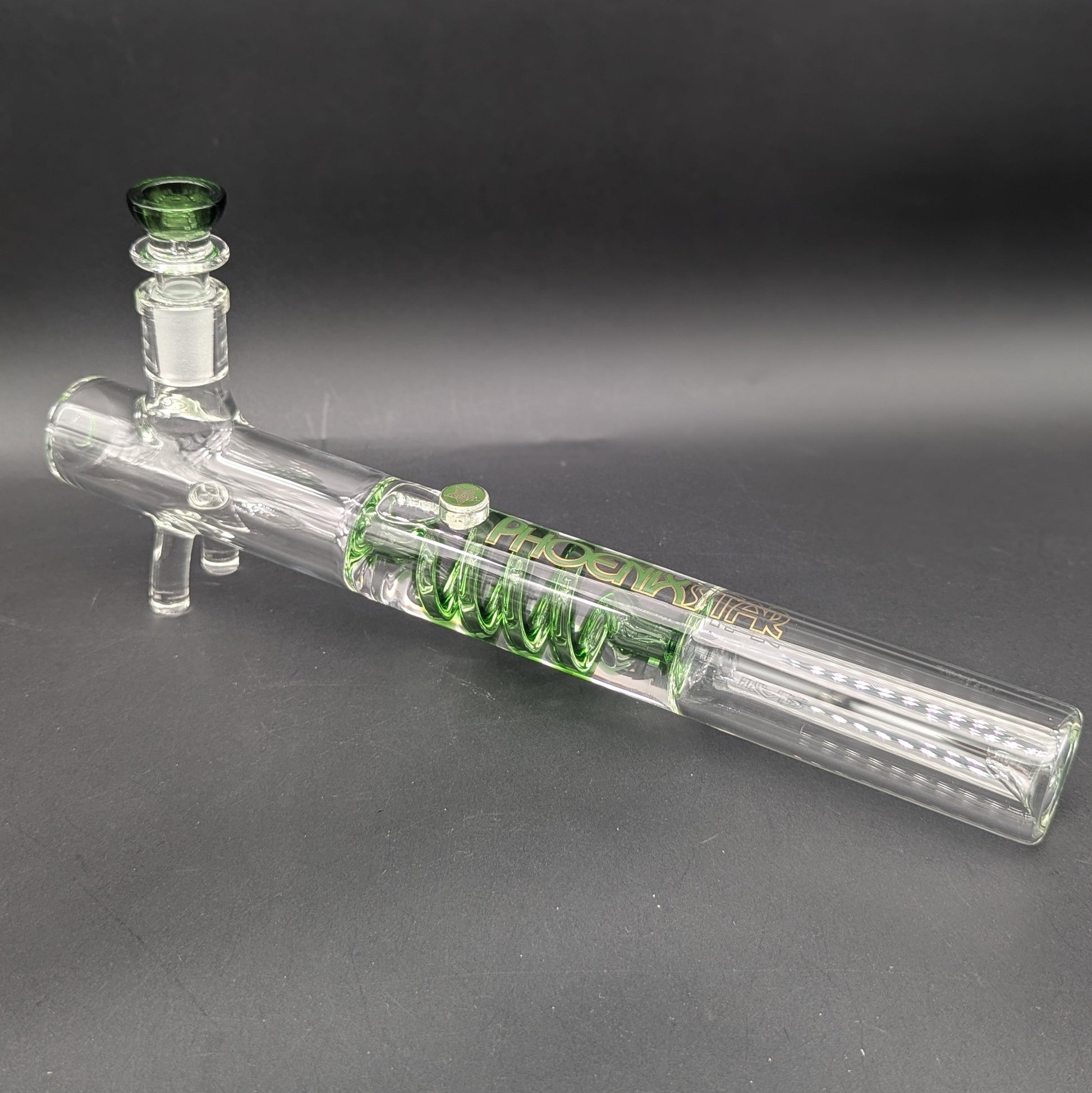 Phoenix 12" XL Glycerin Coil Steamroller Pipe-Avernic Smoke Shop