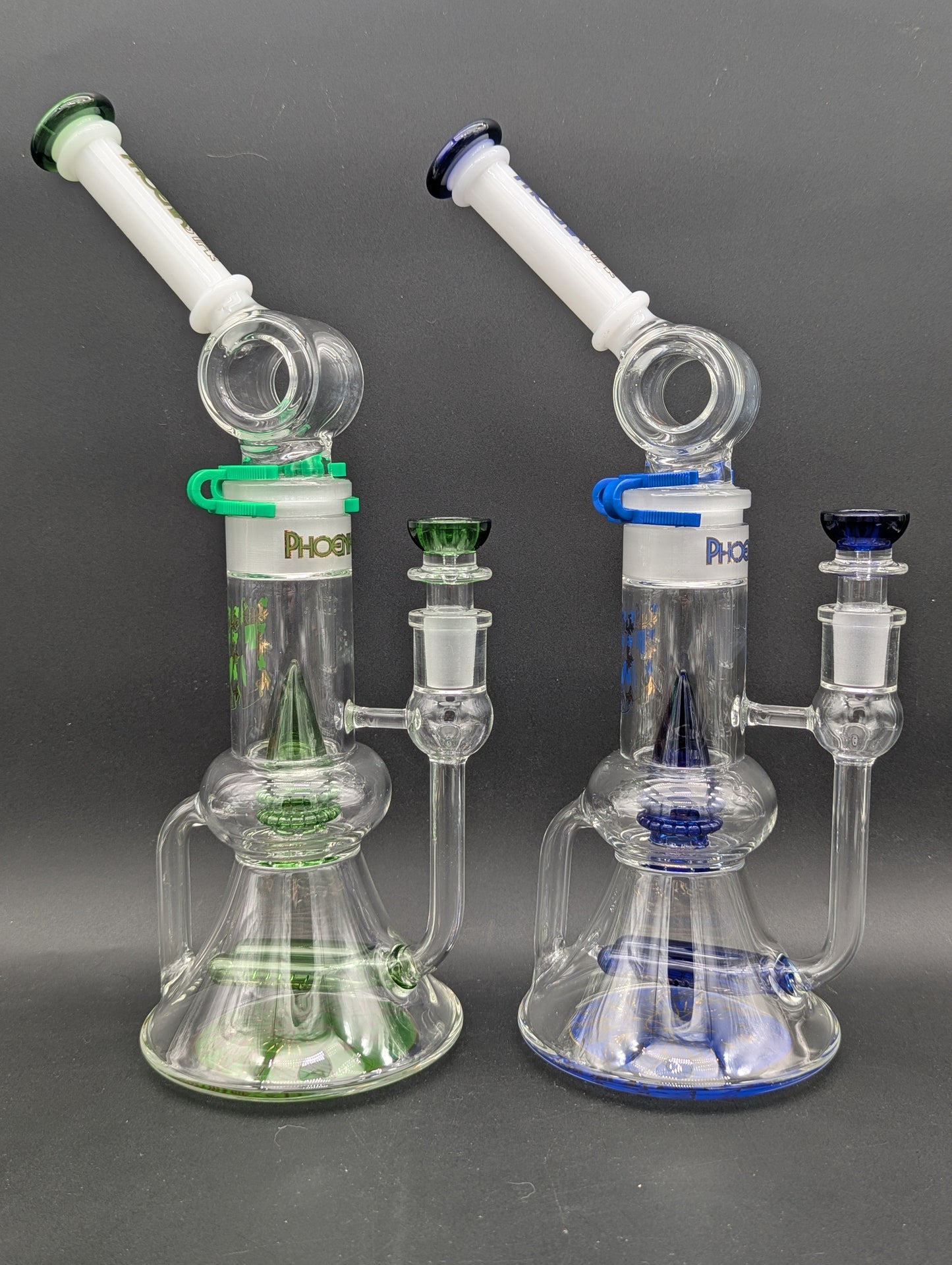 Phoenix 13" Donut Cycler Bong