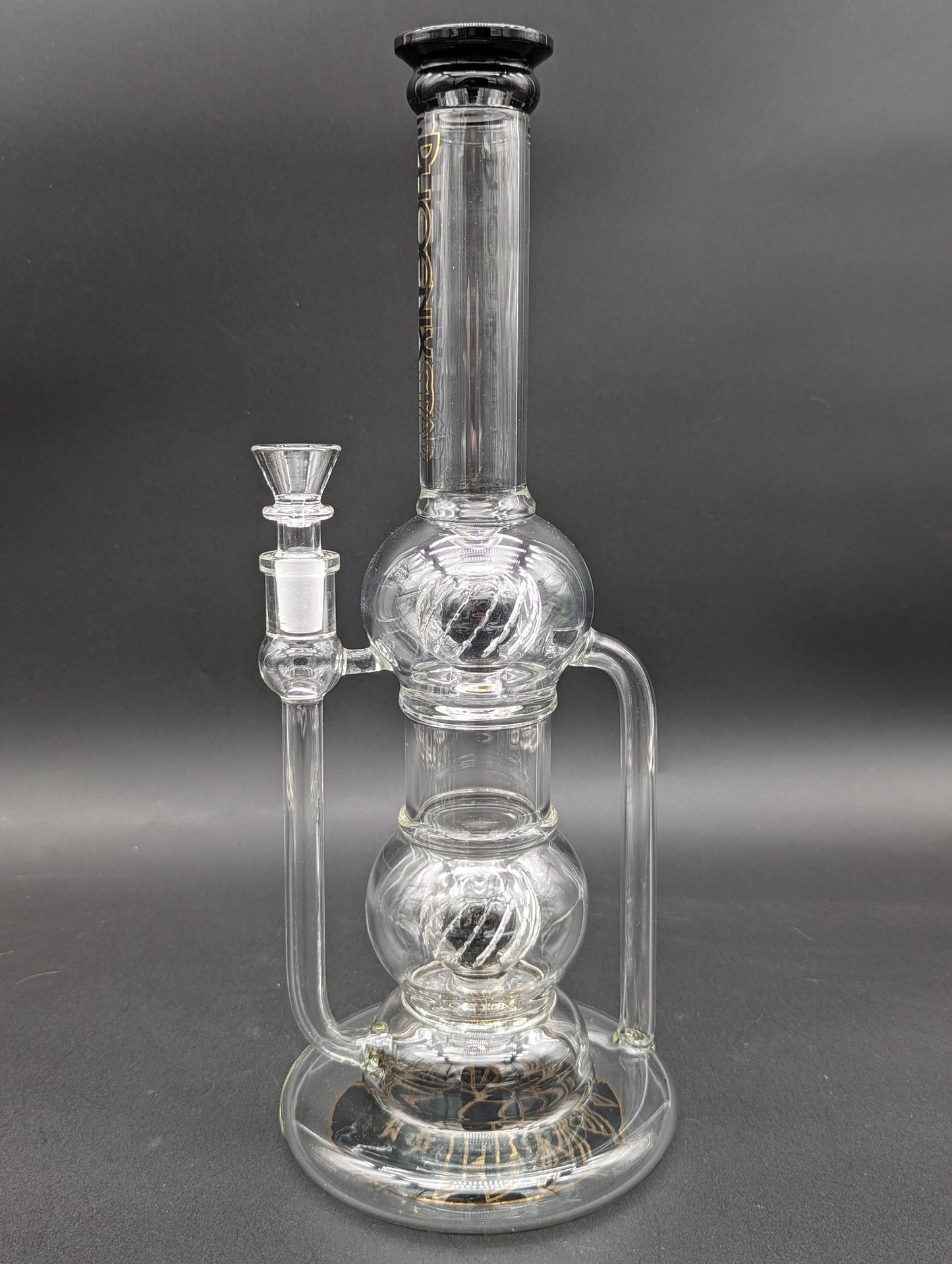 Phoenix 13" Double Slash Recycler Bong