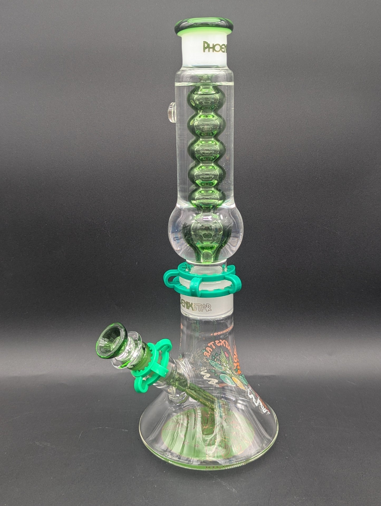 Phoenix 13" Glycerin Beaker Bong-Avernic Smoke Shop