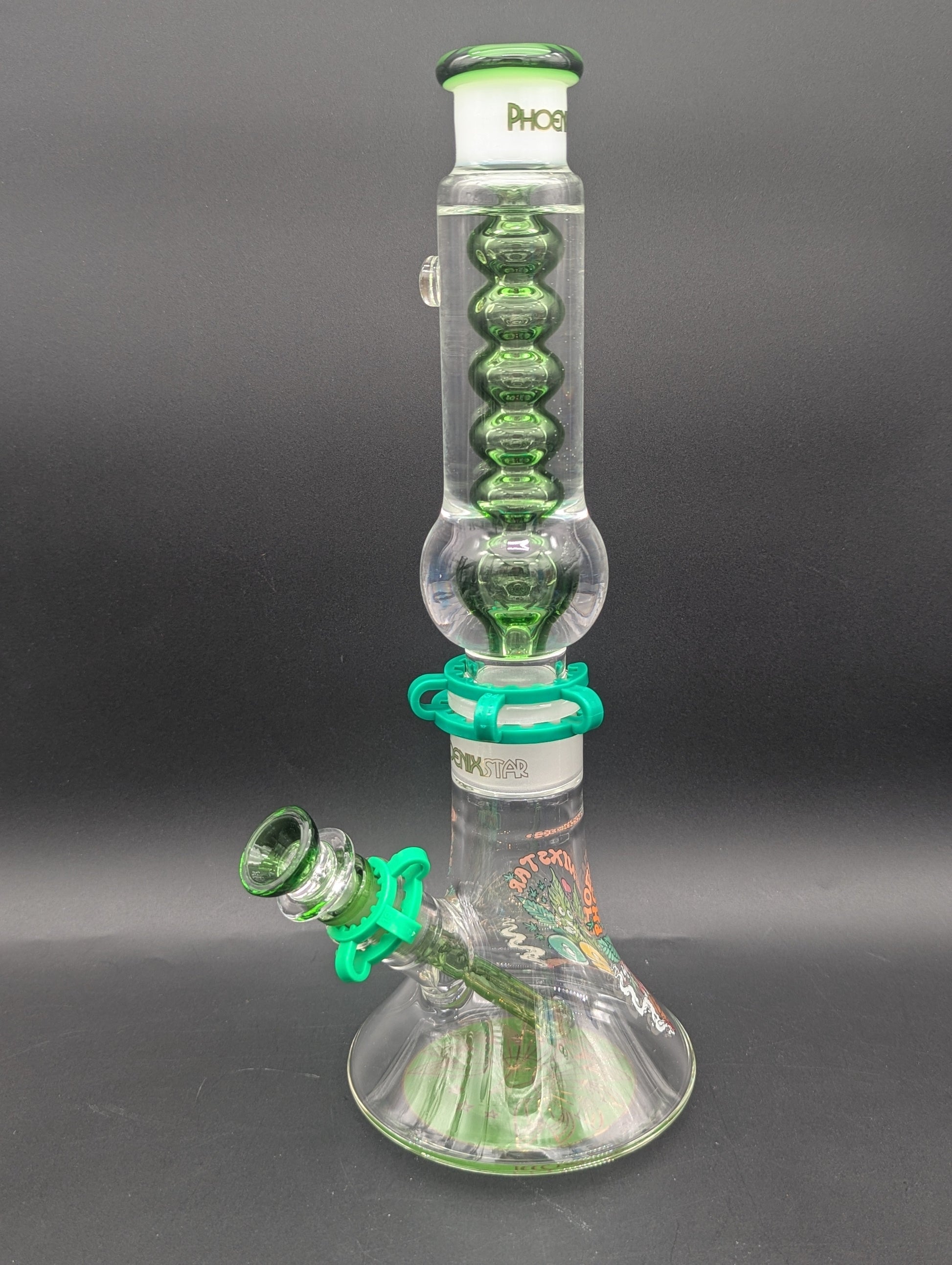 Phoenix 13" Glycerin Beaker Bong-Avernic Smoke Shop