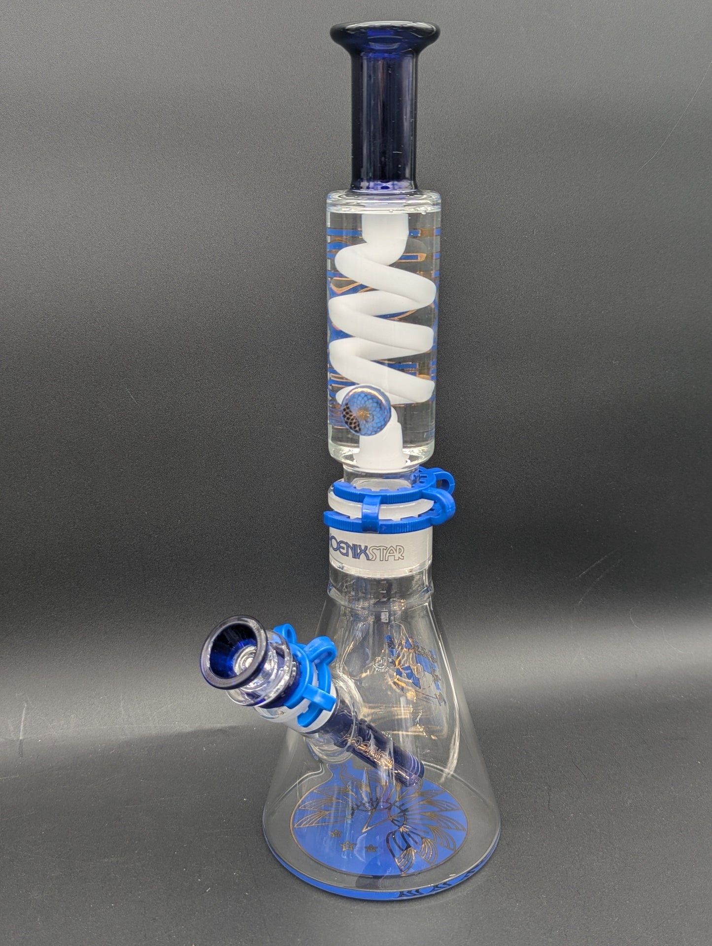 Phoenix 13" Glycerin Coil Beaker Bong-Avernic Smoke Shop