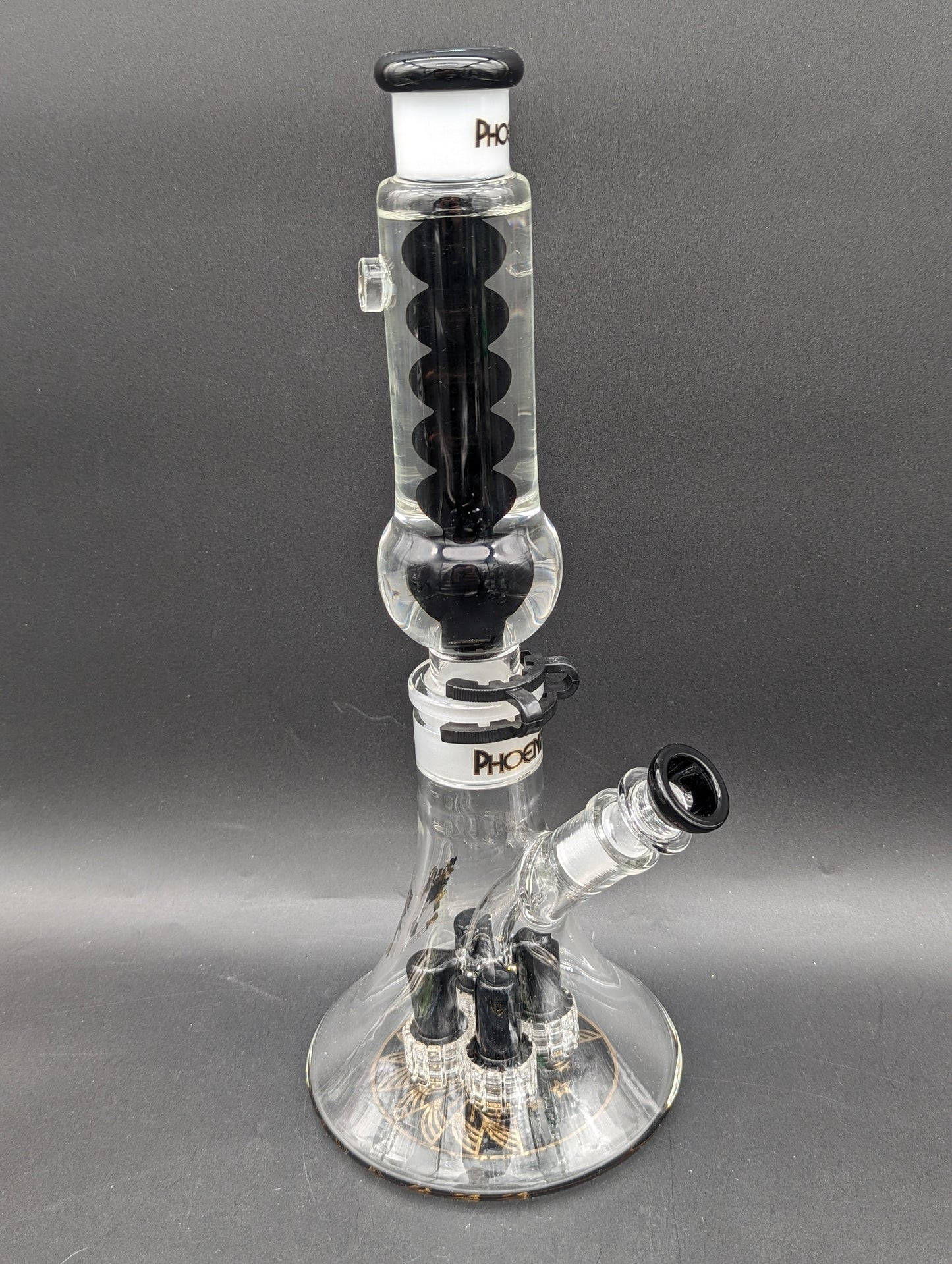 Phoenix 14" Glycerin Quad Matrix Bong-Avernic Smoke Shop