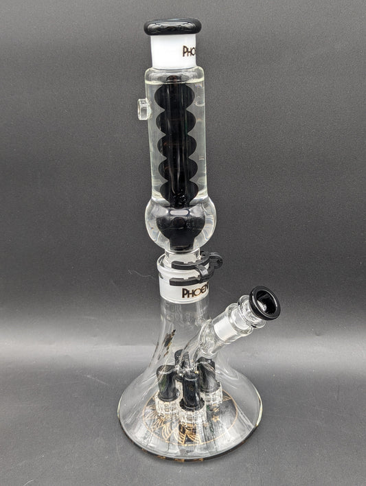 Phoenix 14" Glycerin Quad Matrix Bong-Avernic Smoke Shop