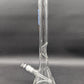 Phoenix 16.5" Clear Indented Beaker Bong-Avernic Smoke Shop