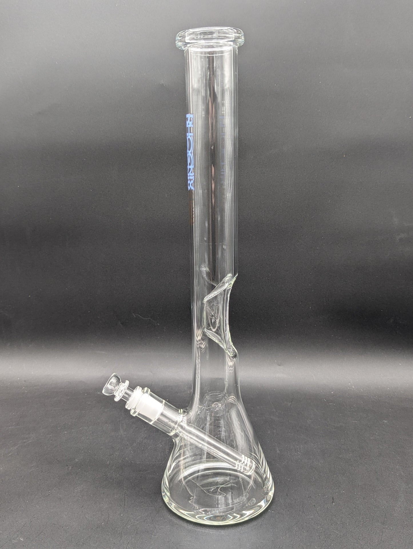 Phoenix 16.5" Clear Indented Beaker Bong-Avernic Smoke Shop