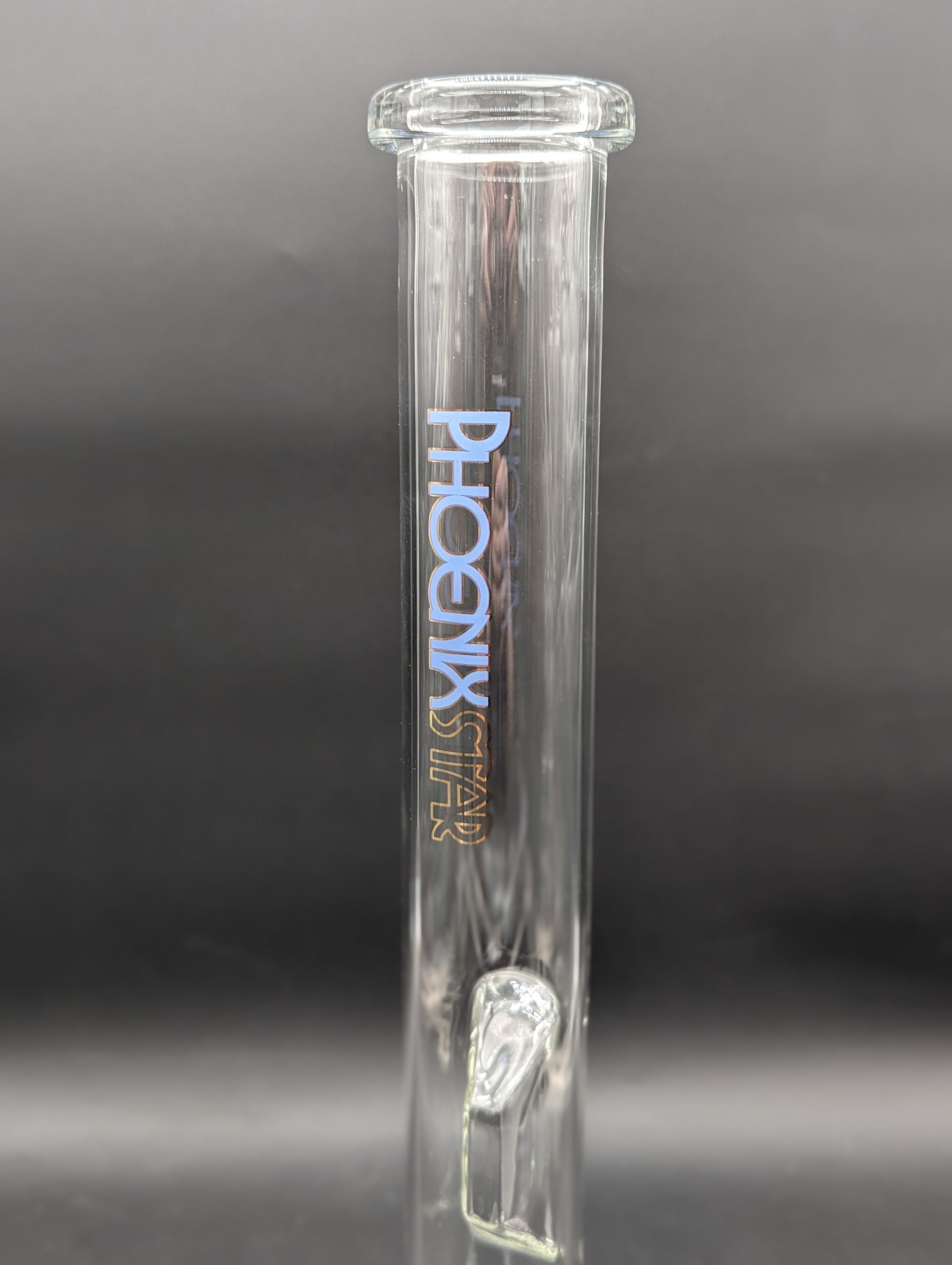 Phoenix 16.5" Clear Indented Beaker Bong-Avernic Smoke Shop
