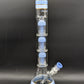 Phoenix 18" Striped Beaker w/ Triple Tree Perc