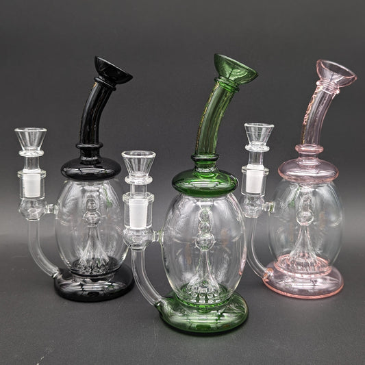 Phoenix 8" Froth Perc Bubbler Bong