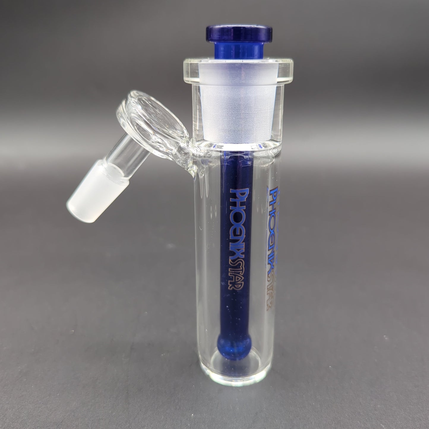Phoenix Ash Catcher w/ Slitted Downstem 14mm 45° - Avernic Smoke Shop