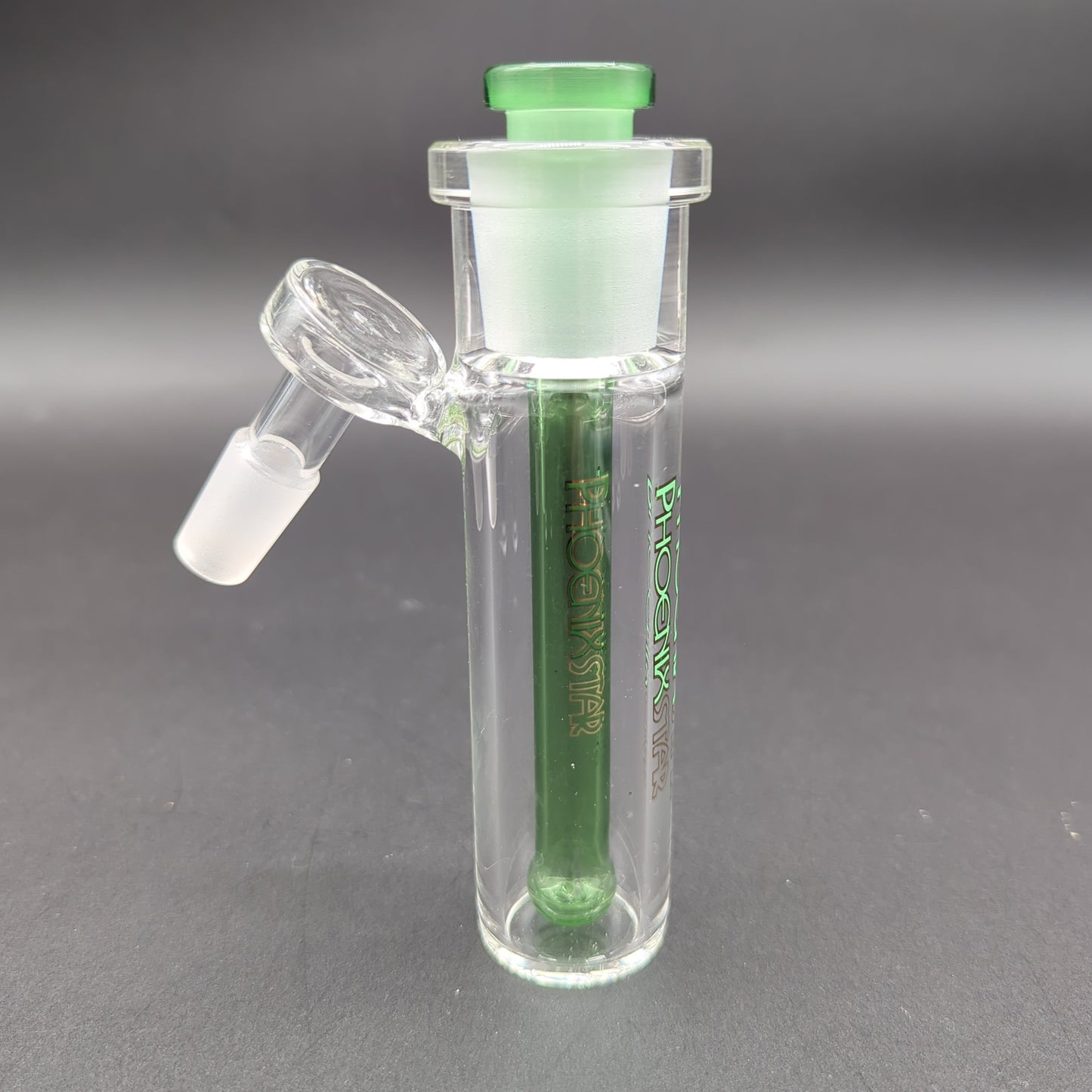 Phoenix Ash Catcher w/ Slitted Downstem 14mm 45° - Avernic Smoke Shop