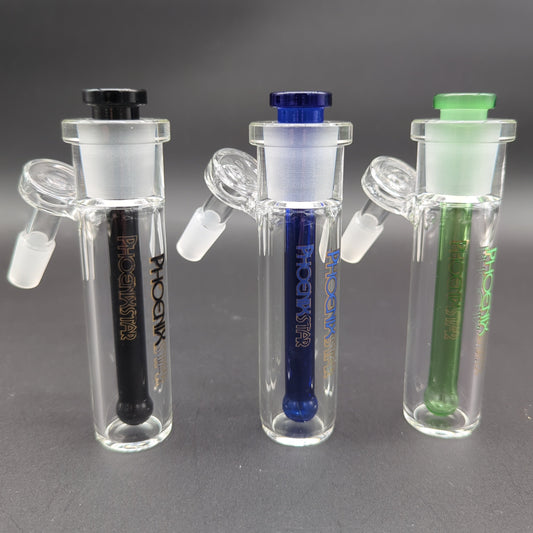 Phoenix Ash Catcher w/ Slitted Downstem 14mm 45° - Avernic Smoke Shop