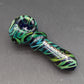 Phoenix Glass 4" Metallic Swirl Screened Pipe