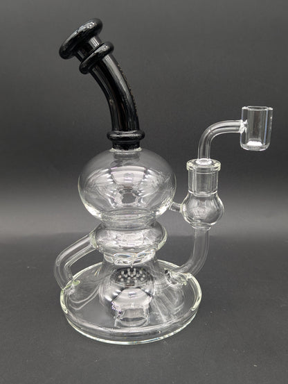Phoenix Glass Jet Perc Recycler Rig-Avernic Smoke Shop