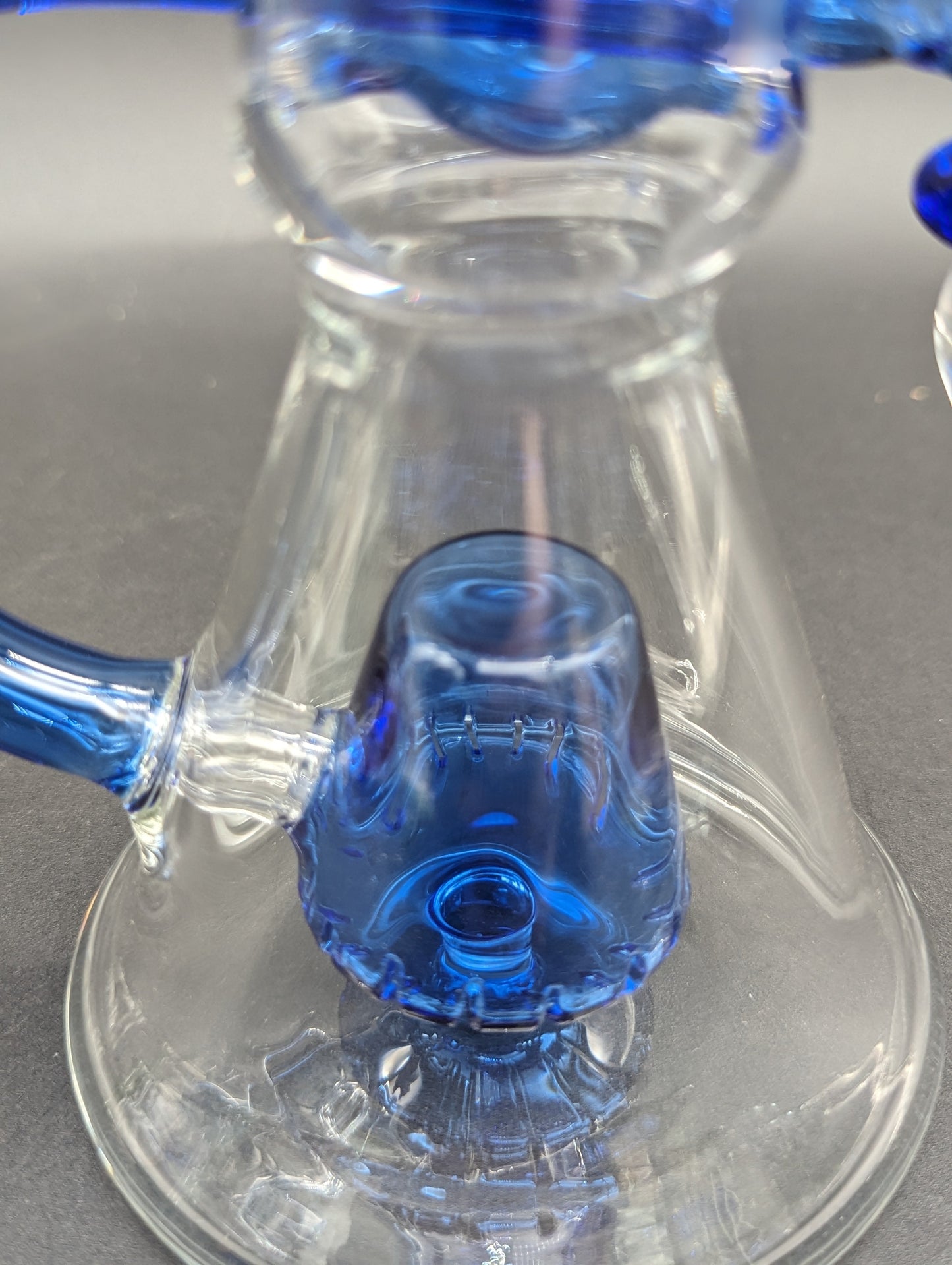 Phoenix Glass Wig Wag Loop Dab Rig