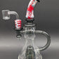 Phoenix Glass Wig Wag Loop Dab Rig