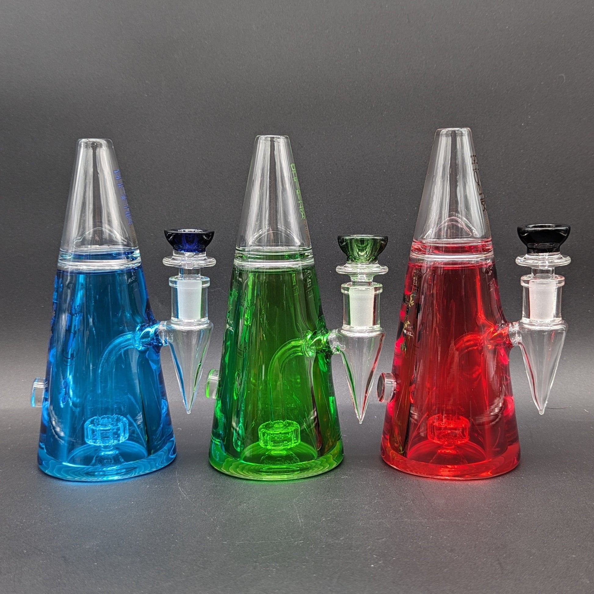 Phoenix Glycerin Cone Bong w/ Showerhead-Avernic Smoke Shop