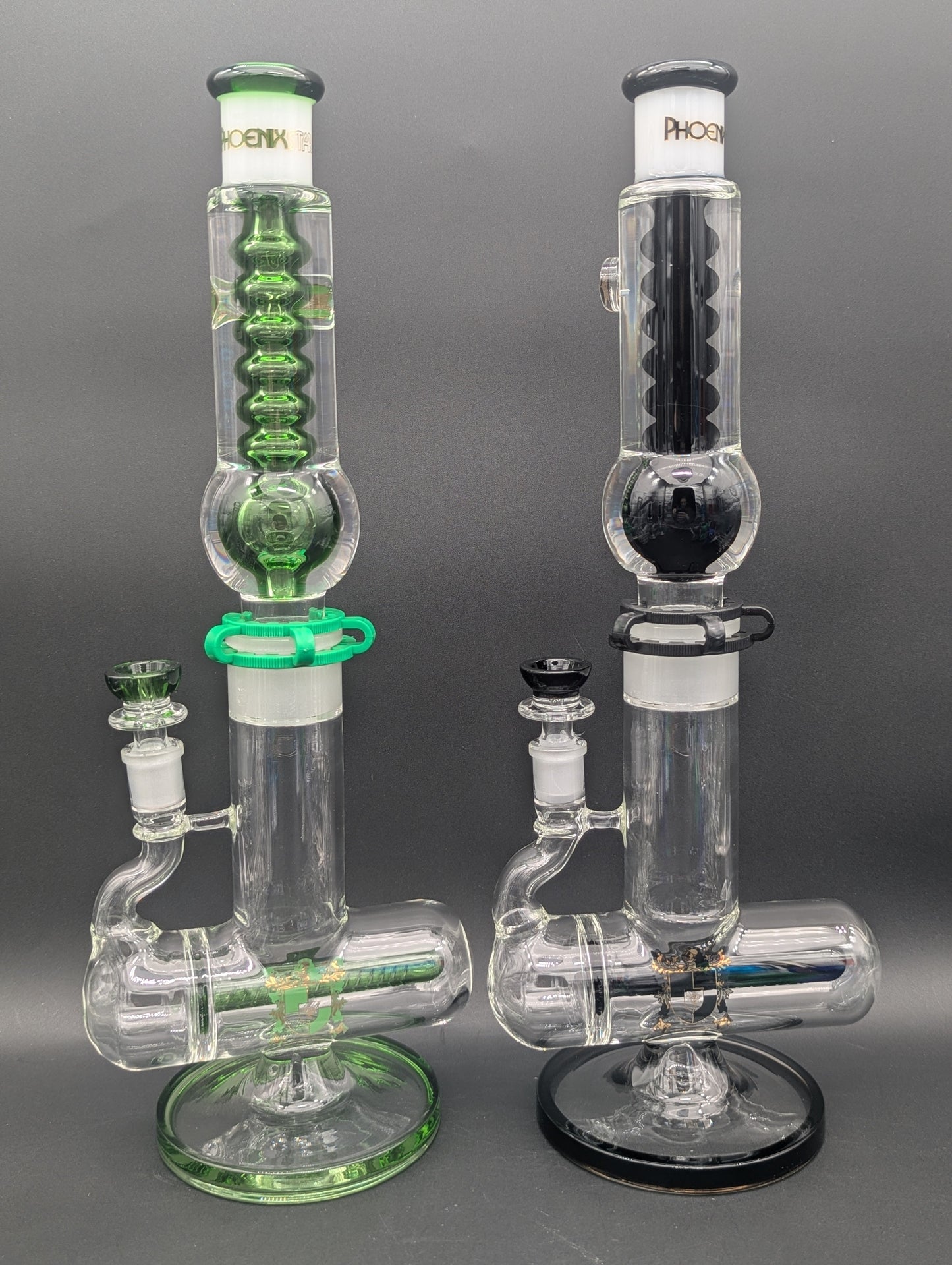 Phoenix Glycerin Inline Tube Bong-Avernic Smoke Shop