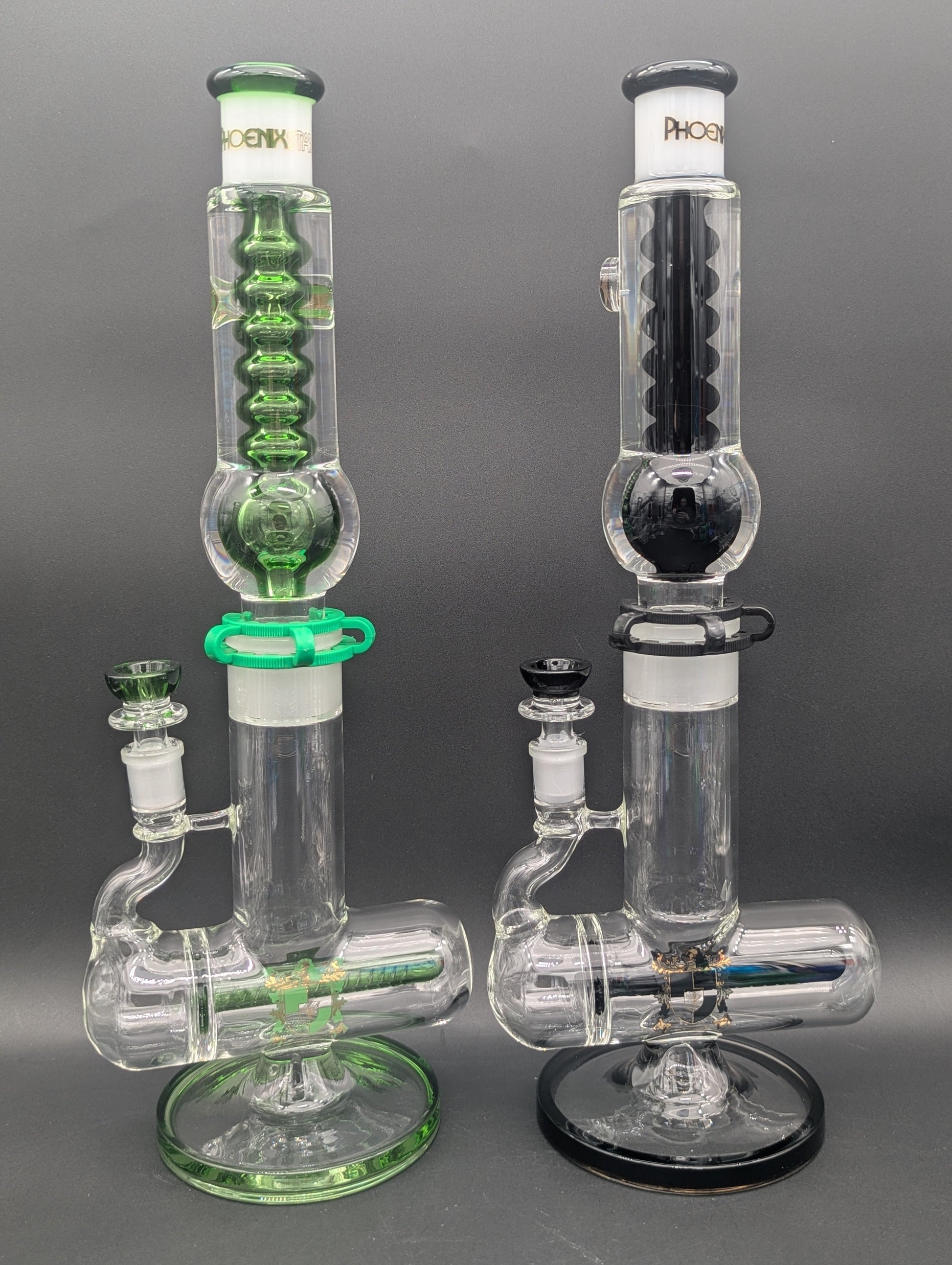 Phoenix Glycerin Inline Tube Bong-Avernic Smoke Shop