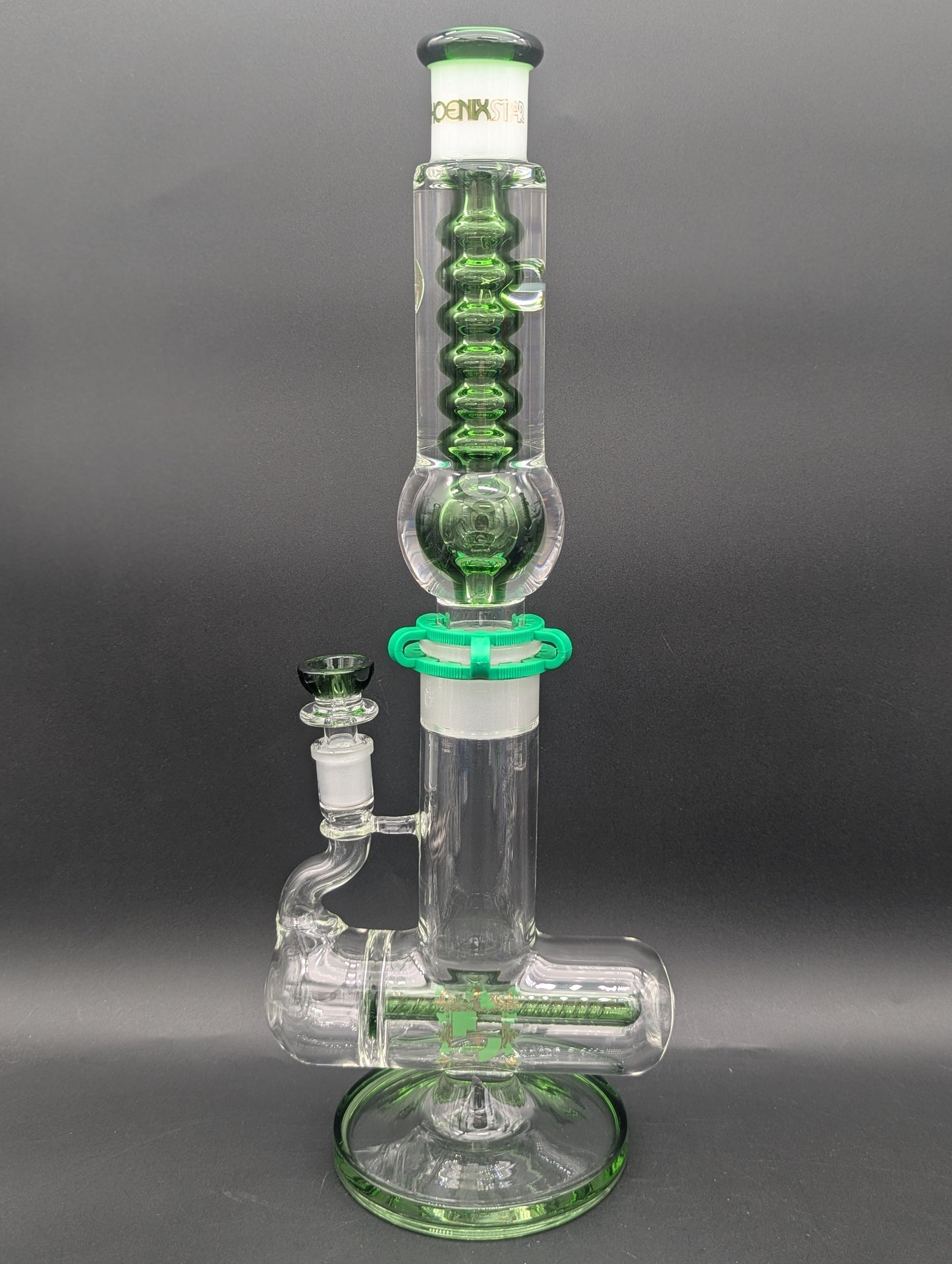 Phoenix Glycerin Inline Tube Bong-Avernic Smoke Shop