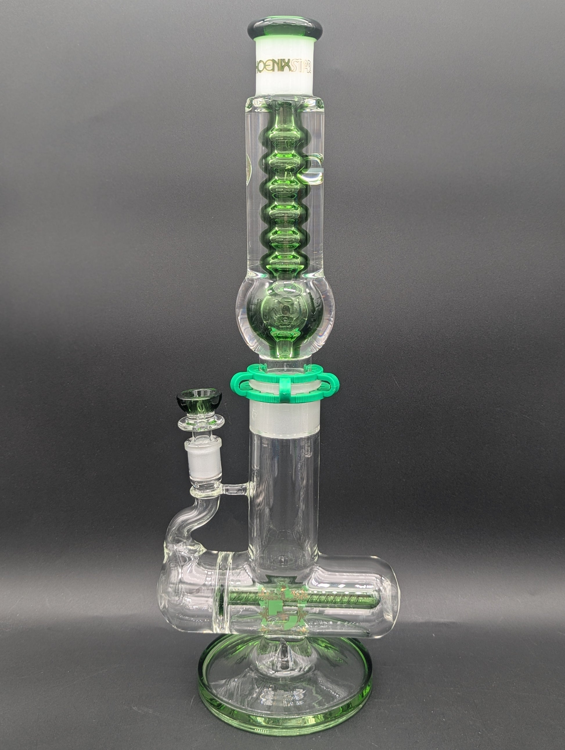 Phoenix Glycerin Inline Tube Bong-Avernic Smoke Shop