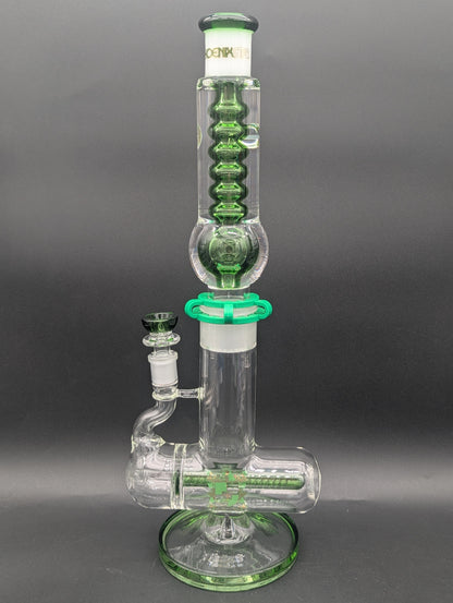 Phoenix Glycerin Inline Tube Bong-Avernic Smoke Shop