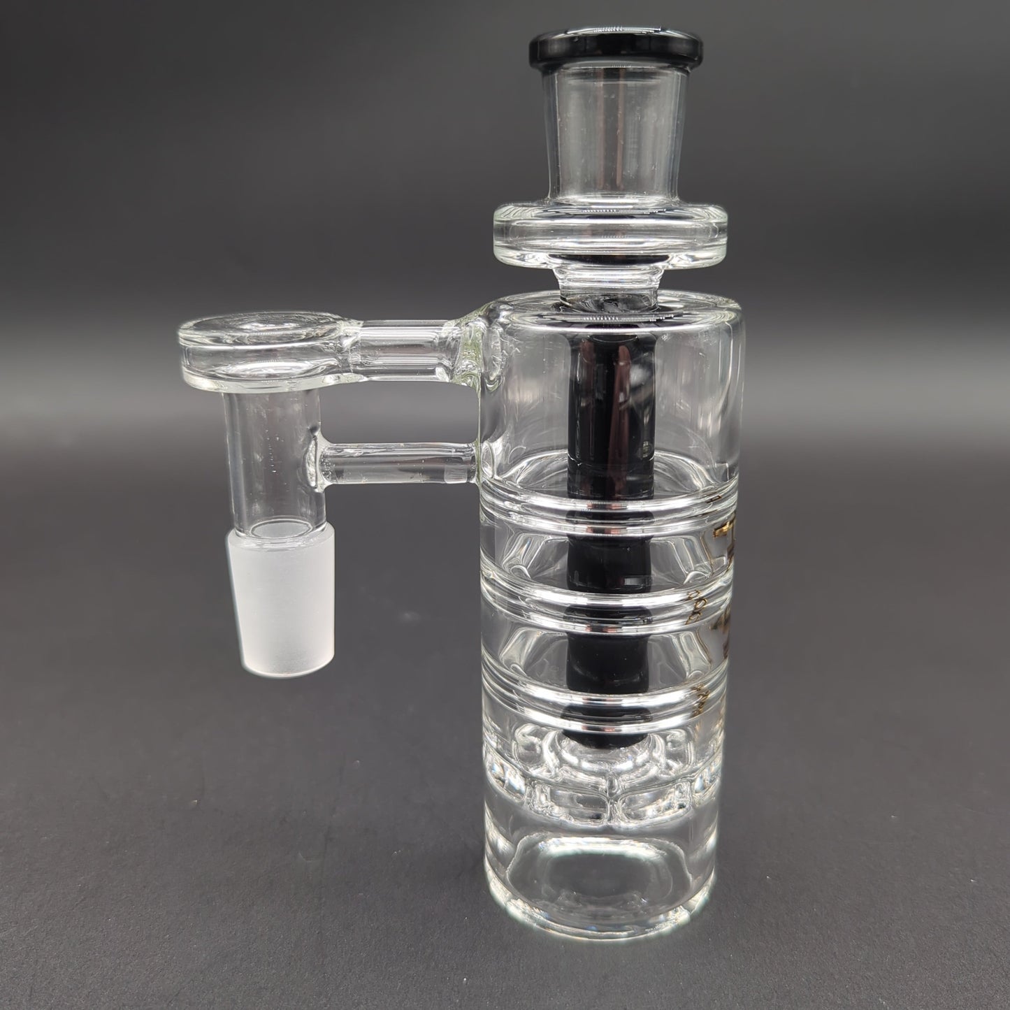 Phoenix Ribbed Ash Catcher with Perc 18mm 90° - Avernic Smoke Shop