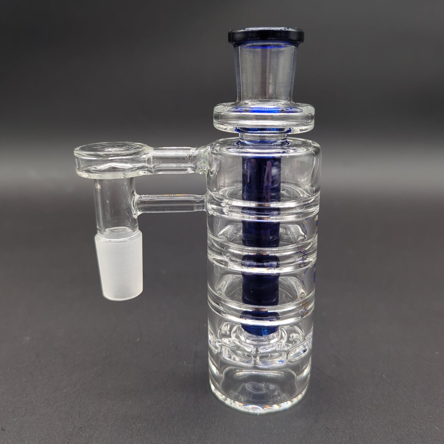 Phoenix Ribbed Ash Catcher with Perc 18mm 90° - Avernic Smoke Shop