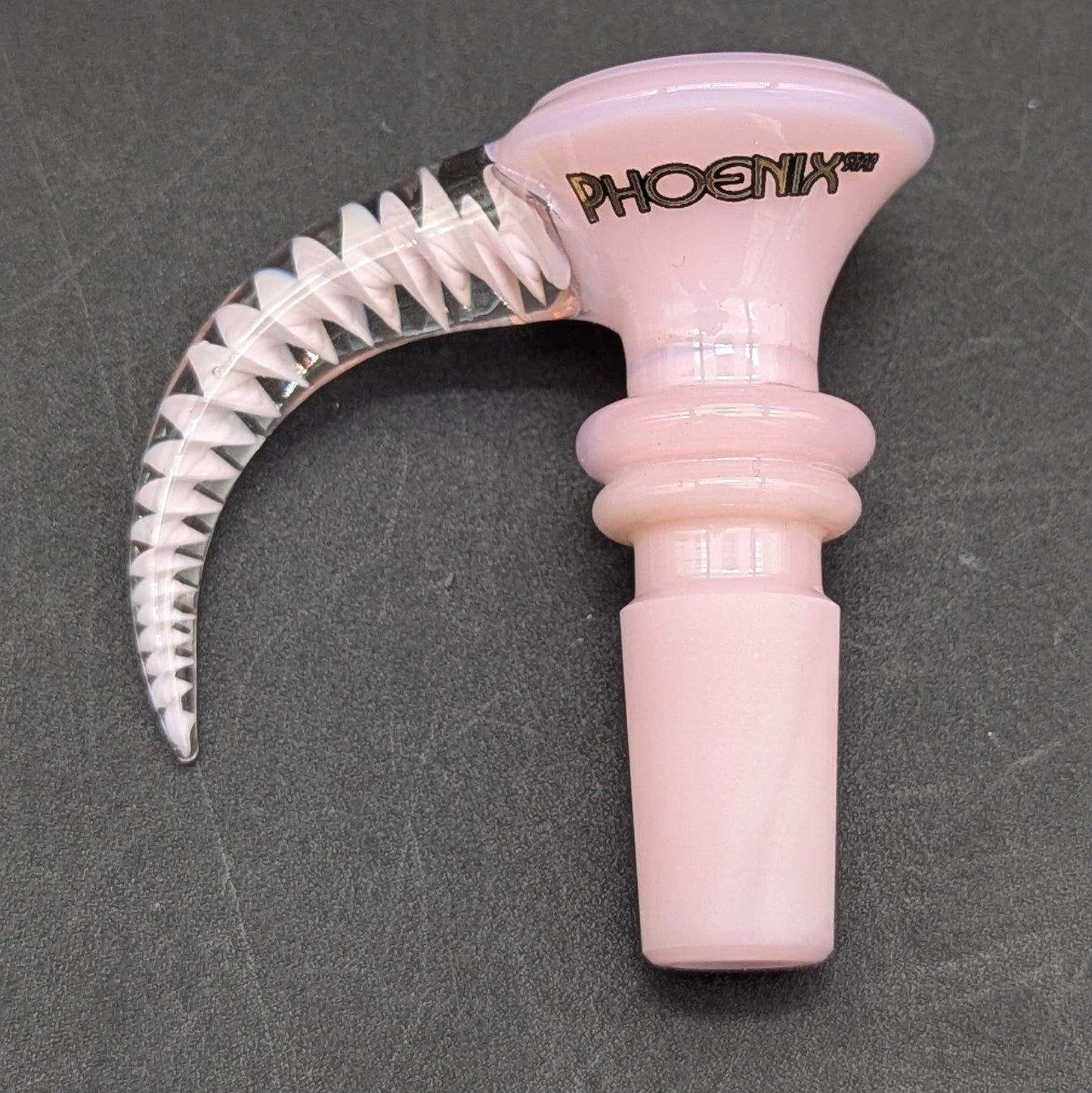 Phoenix Solid Color 14mm Bowl w/ Claw Handle