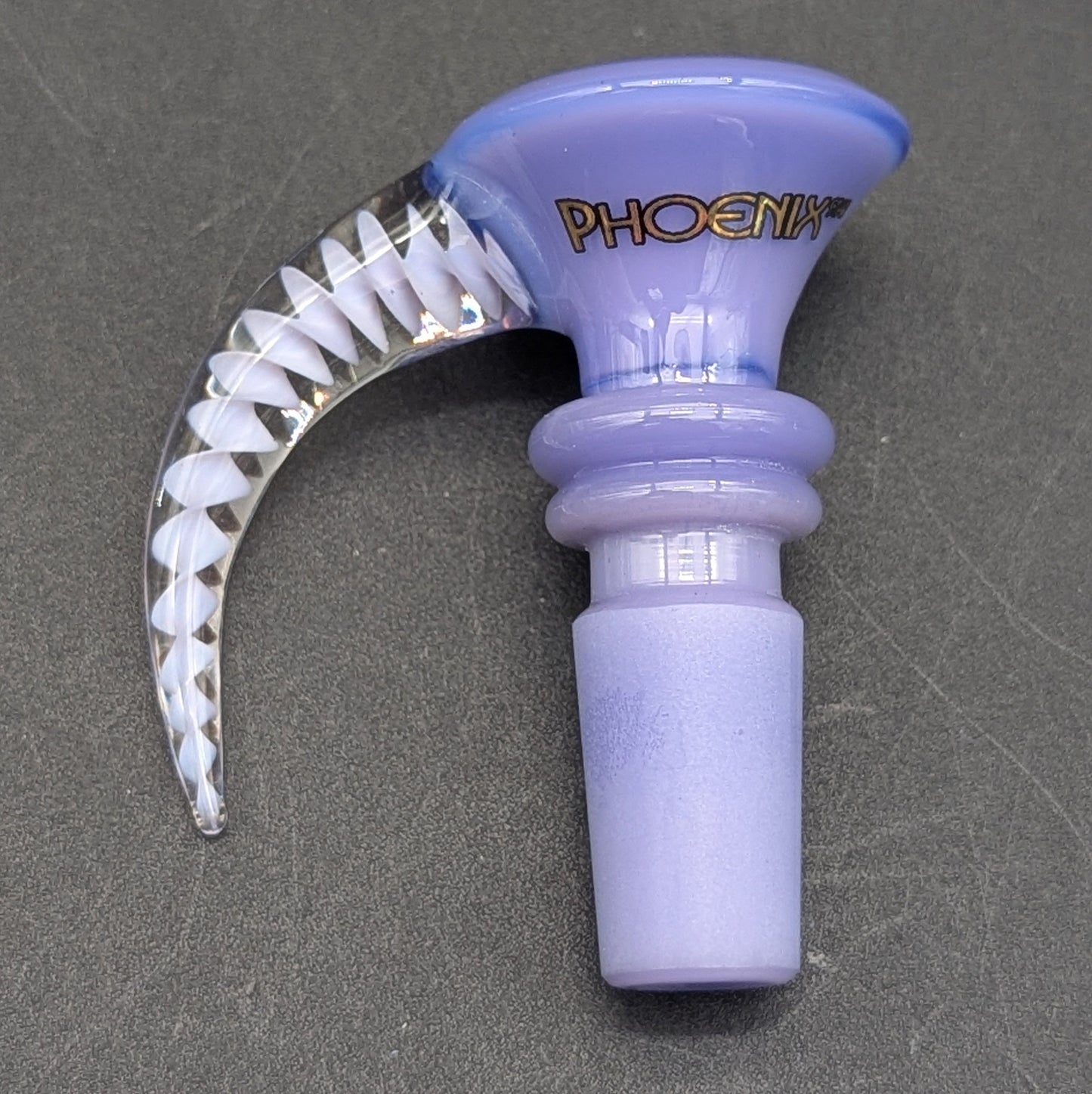 Phoenix Solid Color 14mm Bowl w/ Claw Handle