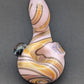 Pink Swirl Sherlock Pipe - Reading Glass Militia
