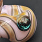 Pink Swirl Sherlock Pipe - Reading Glass Militia