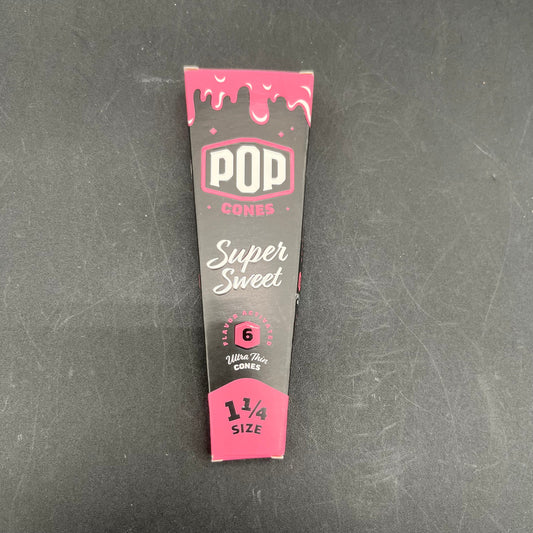 POP Cones Unbleached | Assorted Flavors | 1 1/4"-Avernic Smoke Shop