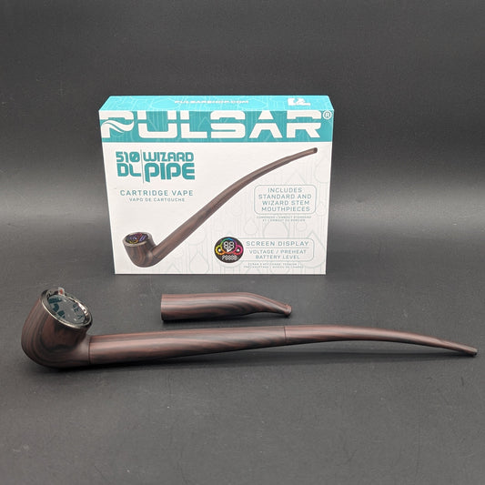 Pulsar 510 DL Wizard Pipe Variable Voltage Cart Vape | 650mAh-Avernic Smoke Shop