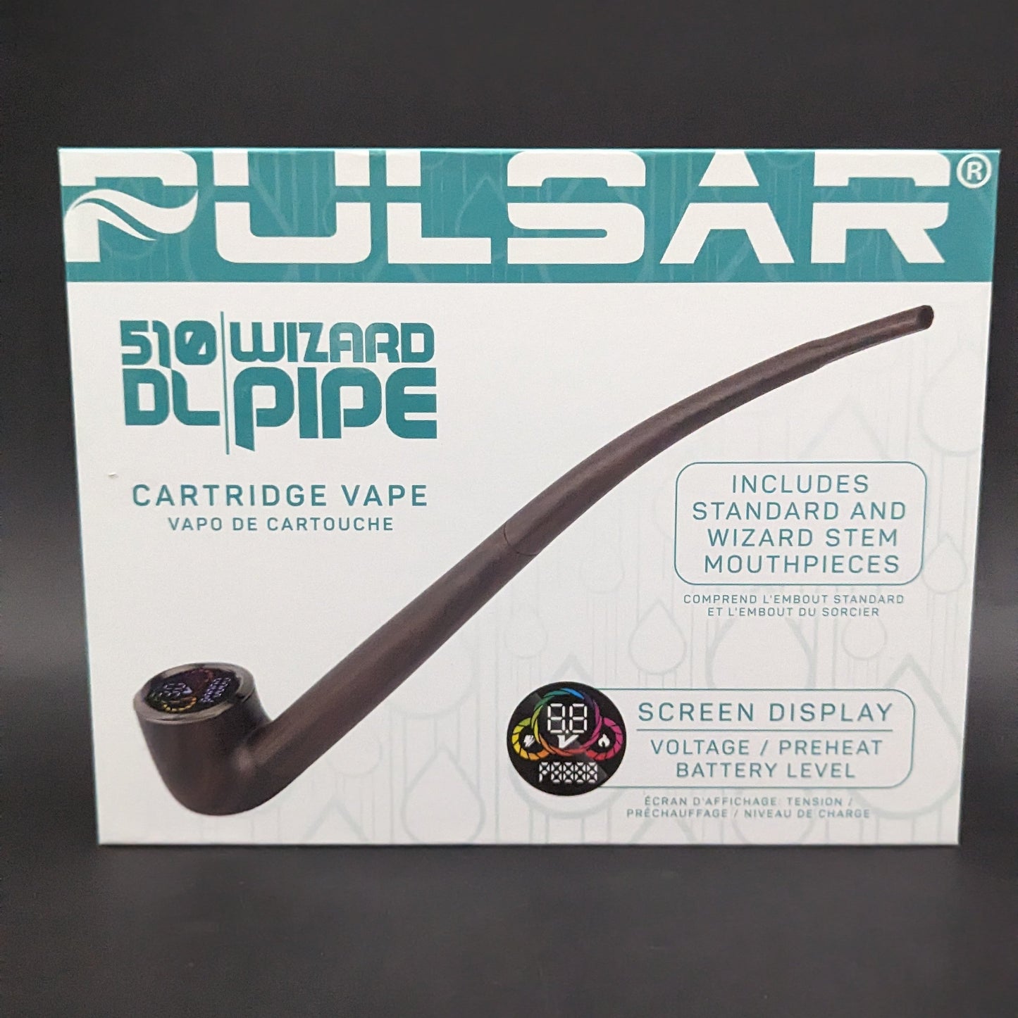 Pulsar 510 DL Wizard Pipe Variable Voltage Cart Vape | 650mAh-Avernic Smoke Shop