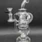 Pulsar 6-Arm Recycler Glass Water Pipe | 10"