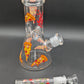 Pulsar 8" Pizza Glass Beaker Bong-Avernic Smoke Shop