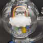 Pulsar Acid Rainbows Bubble Base Glass Water Pipe | 12.75"-Avernic Smoke Shop