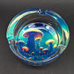 Pulsar Design Series Round Glass Ashtray | 3.4" | Assorted Designs