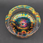 Pulsar Design Series Round Glass Ashtray | 3.4" | Assorted Designs