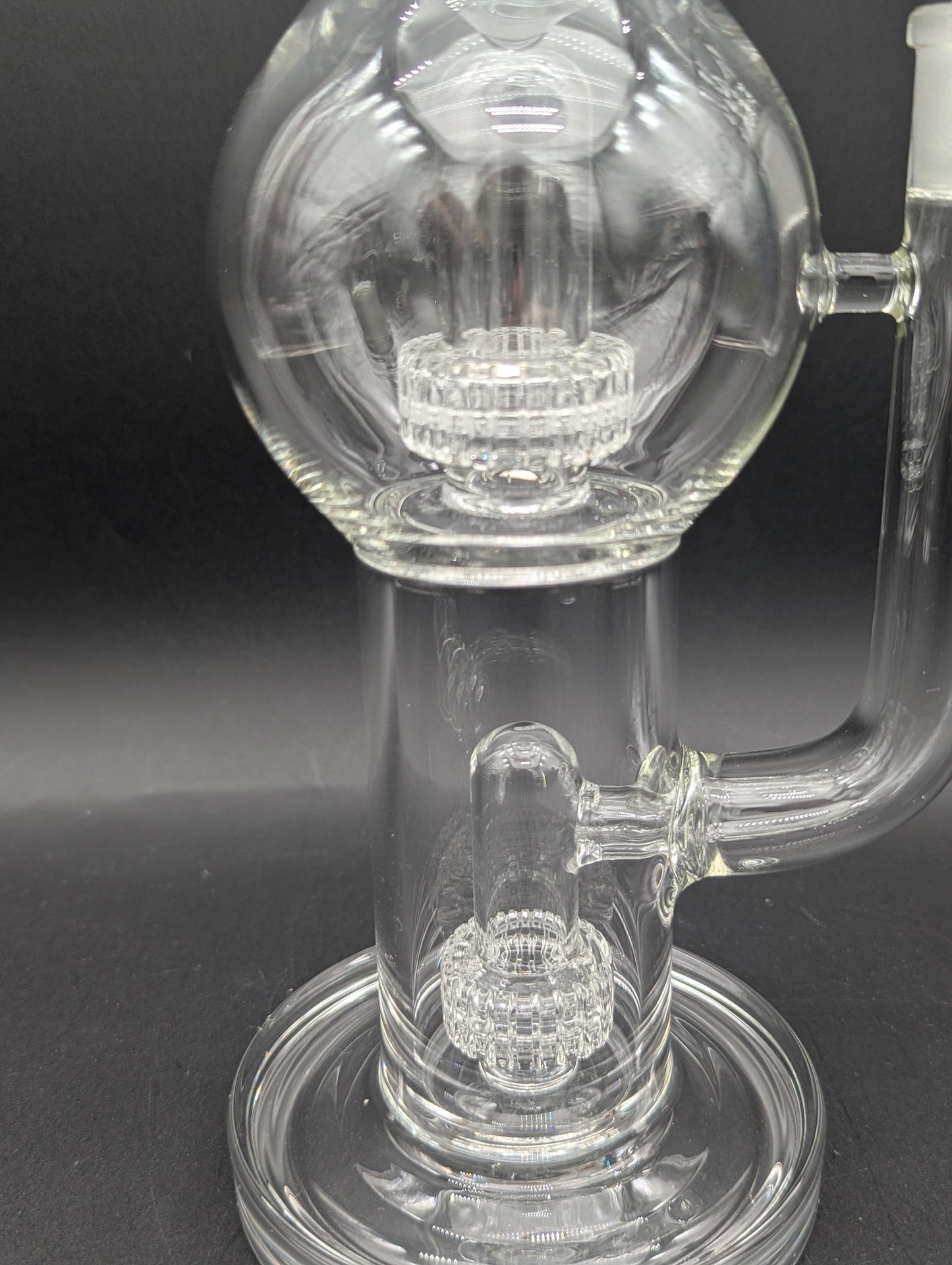 Pulsar Double Chamber Bubble Glass Water Pipe | 14"-Avernic Smoke Shop