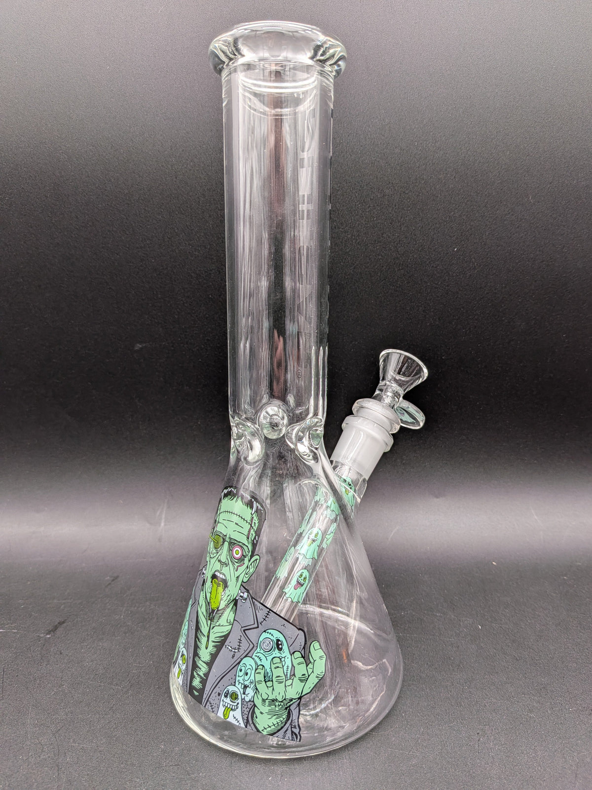 Pulsar FrankenGhoul Beaker Glass Water Pipe | 9.75"