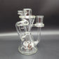 Pulsar Hourglass Recycler Ash Catcher | 5.25" | 14mm - Avernic Smoke Shop
